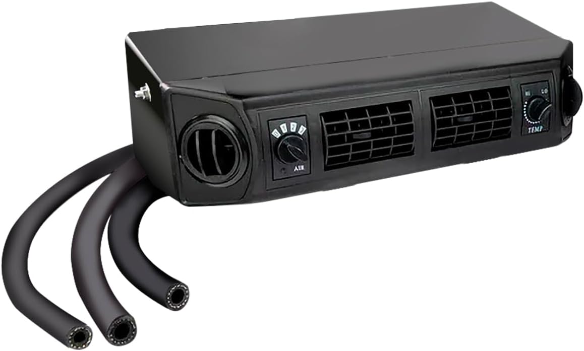 New A/C Universal Kit Underdash Electric Compressor Air Conditioner 12v W/AC Control Panel