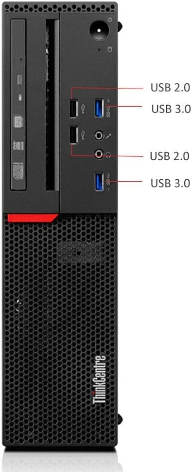 Lenovo ThinkCentre M700 SFF Gaming Desktop Computer i7 6700 up to 4.0GHz,32GB RAM 512GB SSD +2TB HDD, NVIDIA GT 1030 2GB, WiFi BT,DVD-RW,Wireless Keyboard & Mouse,Windows 10 Pro (Renewed)