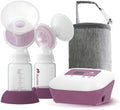 Rumble Tuff Whisper Electric Breast Pump with Flo-1 Collection Kits and Carrying Tote