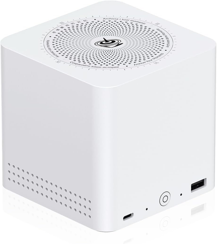 Beelink ME Mini PC Intel N95, 12GB LPDDR5+1TB SSD, 6*M.2 SSD Slots, ME Mini Computer Support Dual 2.5G LAN, Cloud Disk, Virtual Machine, Soft Router, NAS, HTPC