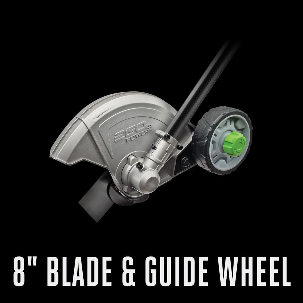 EGO MHC1603 Multi-Head Combo Kit 16-Inch 56-Volt Carbon Fiber String Trimmer with POWERLOAD™ & 8-Inch Carbon Fiber Edger Attachment & 56-Volt Power Head, 4.0Ah Battery and 320W Charger Included