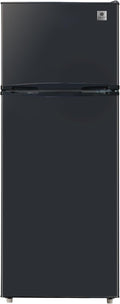 ARCTIC CHEF ACFR741BLACKAMZ6COM Apartment Size-Top Freezer-2 Door Fridge-Adjustable Thermostat Control-Black-7.5 Cubic Feet