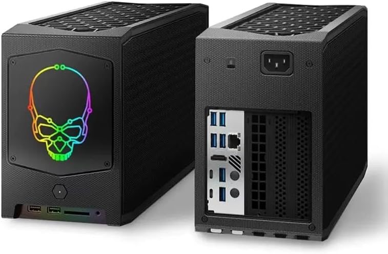 Intel NUC 11 Extreme Kit NUC11BTMi7 Home & Business Mini Computer Core i7 Gaming PC Desktop, 8-Core, 16GB RAM 1TB SSD,UHD, WiFi, Bluetooth, HDMI, USB 3.1, SD Card, Black, Win 11 Pro