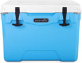 SereneLife Ultra-Tough 25-75 Quart Rotomolded Cooler Box, Holds Upto 64 Cans, Keeps Ice Up to 5 Days, Heavy-Duty Insulated Portable Ice Chest Box, Ideal for Camping, Beach, Picnics, Tailgating, etc