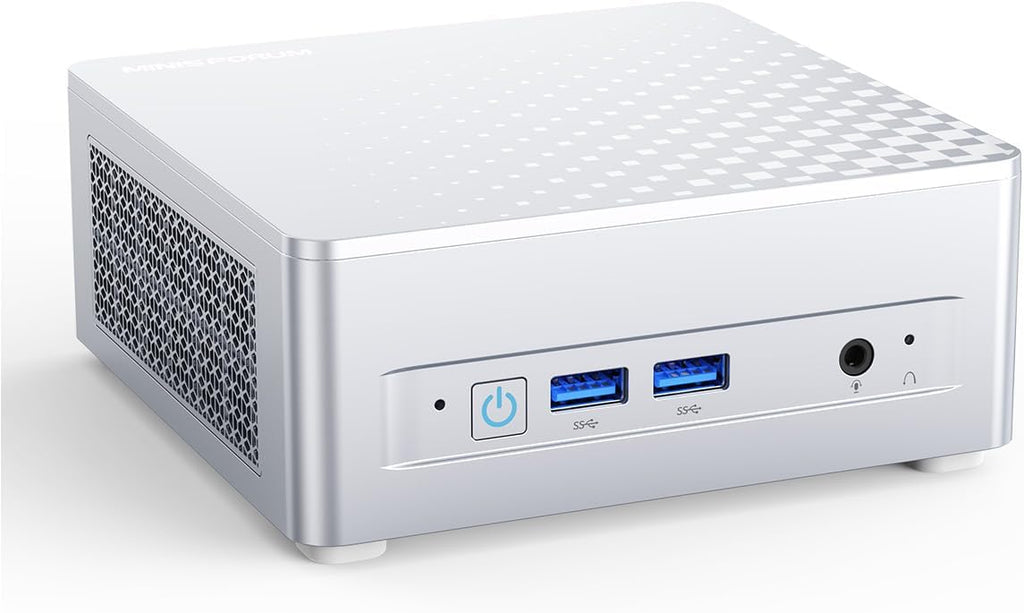 MINISFORUM Mini PC M1 Lite-125U Intel Core Ultra 5 125U (12C/14T, up to 4.3Ghz), 16GB DDR5 RAM 512GB PCIe 4.0 SSD, Mini Desktop Computer Triple Display, 2.5G LAN, WiFi 6e, BT5.2