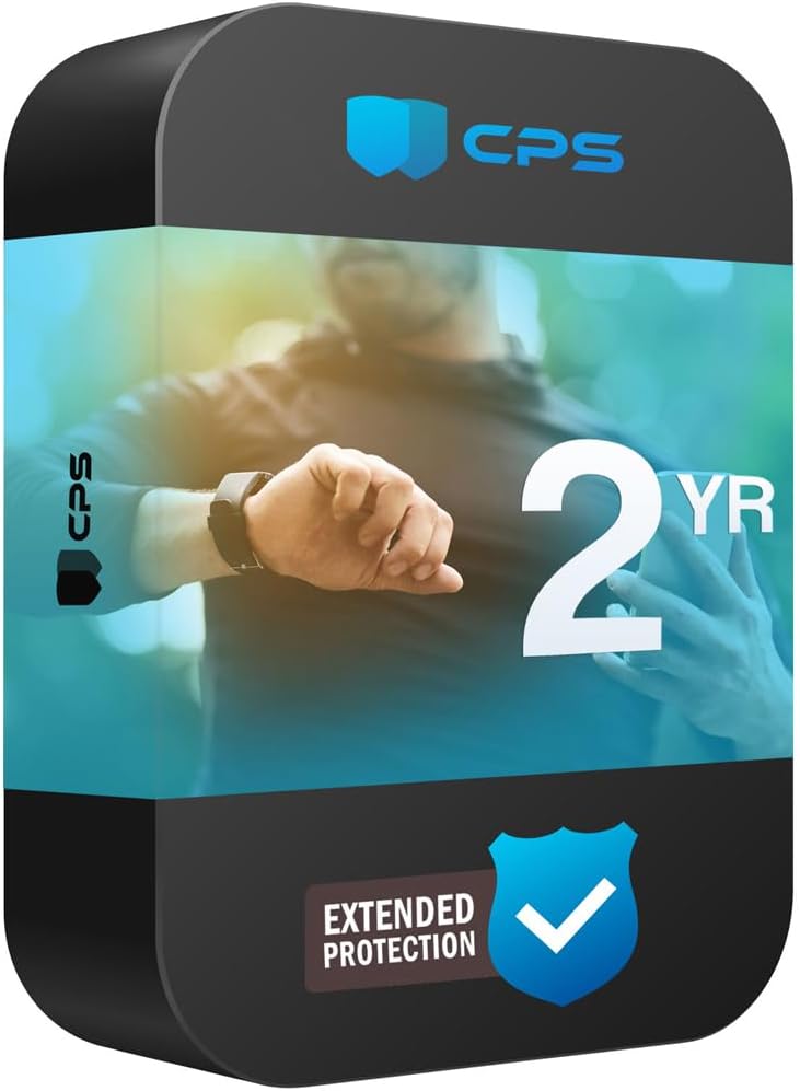 Garmin 010-02862-11 Vivoactive 5 Fitness Smartwatch, Ivory Bundle with Deco Essentials 2-Pack Screen Protector and 2 YR CPS Enhanced Protection Pack