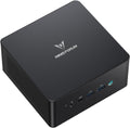MINISFORUM DeskMimi Mini PC, Ryzen 9 8945HS 5.2GHz, 32GB DDR5 5600MHz + 1TB PCIe 4.0 SSD, Radeon 780M, Quad 4K Display(HDMI/DP1.4/USB4 х 2), Dual 2.5G LAN Mini Desktop Computer