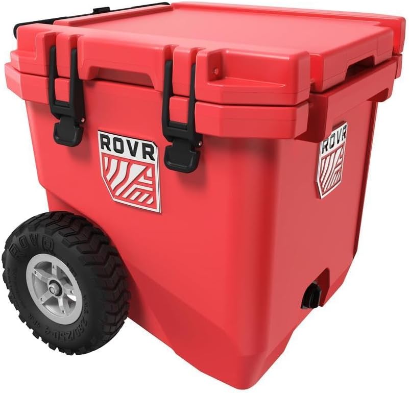 RovR Hard Cooler – Heavy Duty Insulated Cooler Box for Camping, Beach, Travel, Tailgating, Fishing, and Parties – Rugged Portable Cooler for Long Ice Retention
