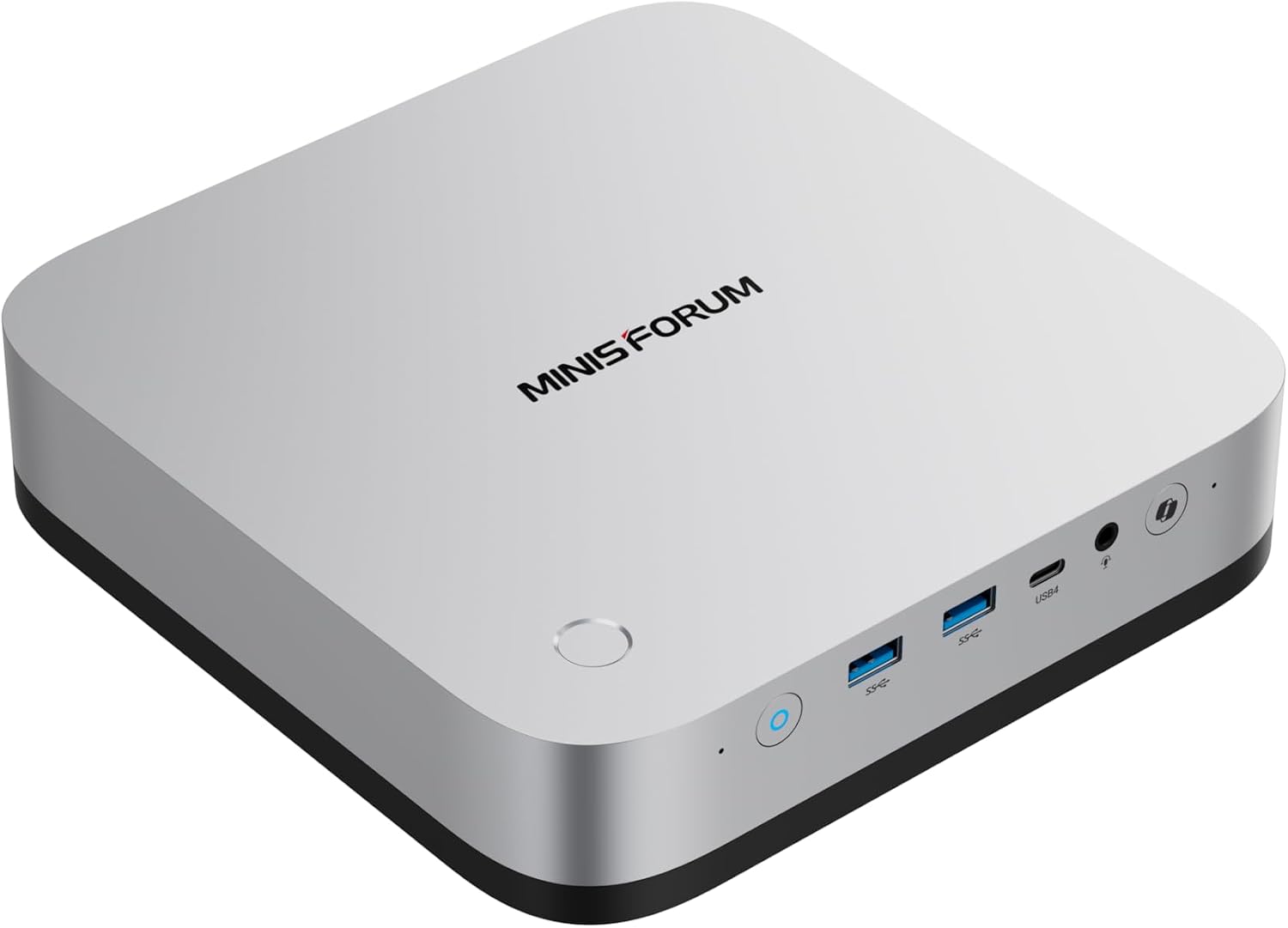 MINISFORUM AI X1 Pro-470 Mini PC AMD Ryzen AI 9 HX 470 Processor, Radeon 890M Graphics Desktop Computer, 32GB DDR5 1TB SSD, HDMI/DP/2xUSB4 Output, 2X RJ45, WiFi7, BT5.4, AI Micro Computer