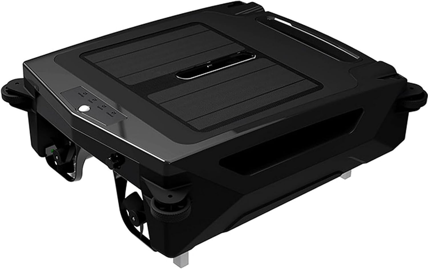 Pool Robot,Pool Skimmer Robot with Solar Panel Automatically Design,Automatic Robotic Pool Cleaner 80㎡ 450um Brushless Motor Solar Robotic Pool Skimmer with Auto Obstacle Avoidance