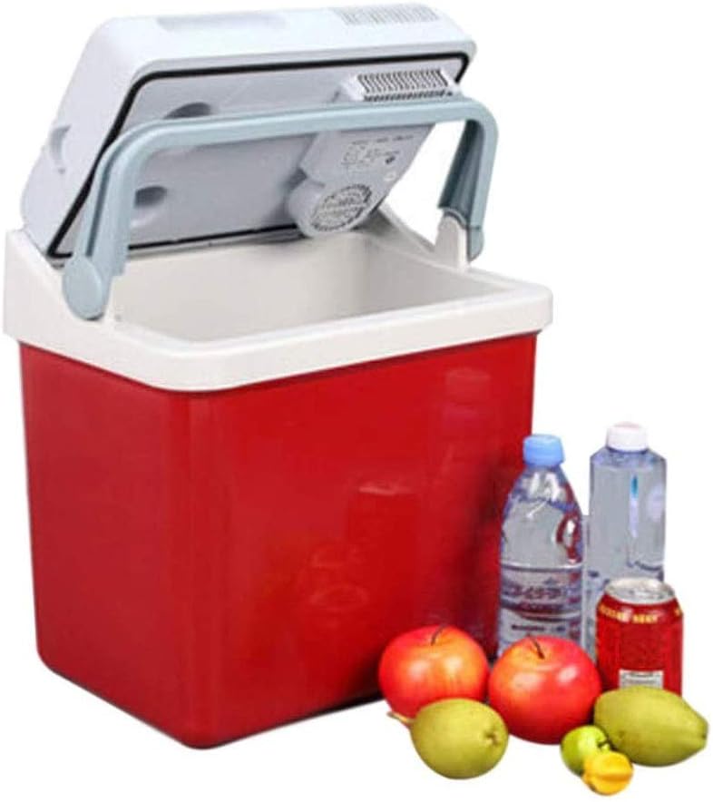 Electric Cool Box 24L PortableCar Refrigerator Freeze Heating Fridge Compressor Plug Picnic Refrigeration Heating(E)
