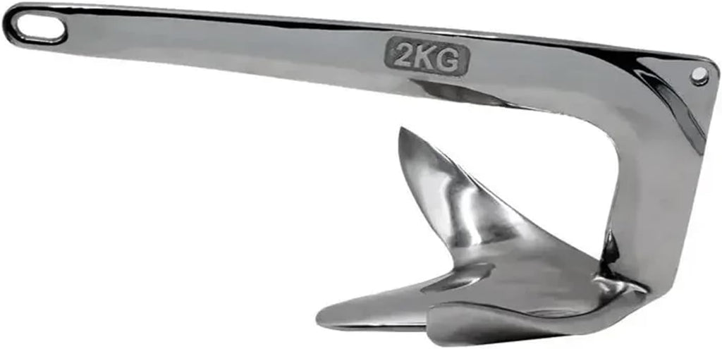 Folding Anchor, Stainless Steel 316 Anchor Yacht Lar Claw Ship Hardware Accessories,for Small Boats Canoe Paddle Boards