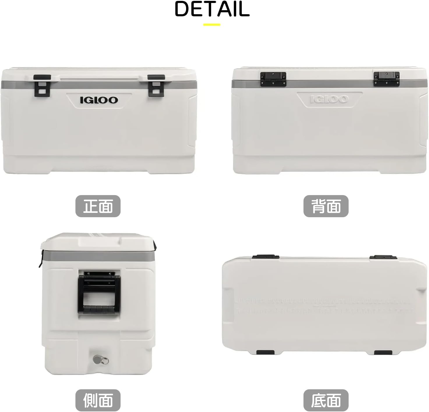 Igloo Marine Cooler | Insulated Hard Shell Ice Chest |Great for Fishing, Camping, Boating, & More