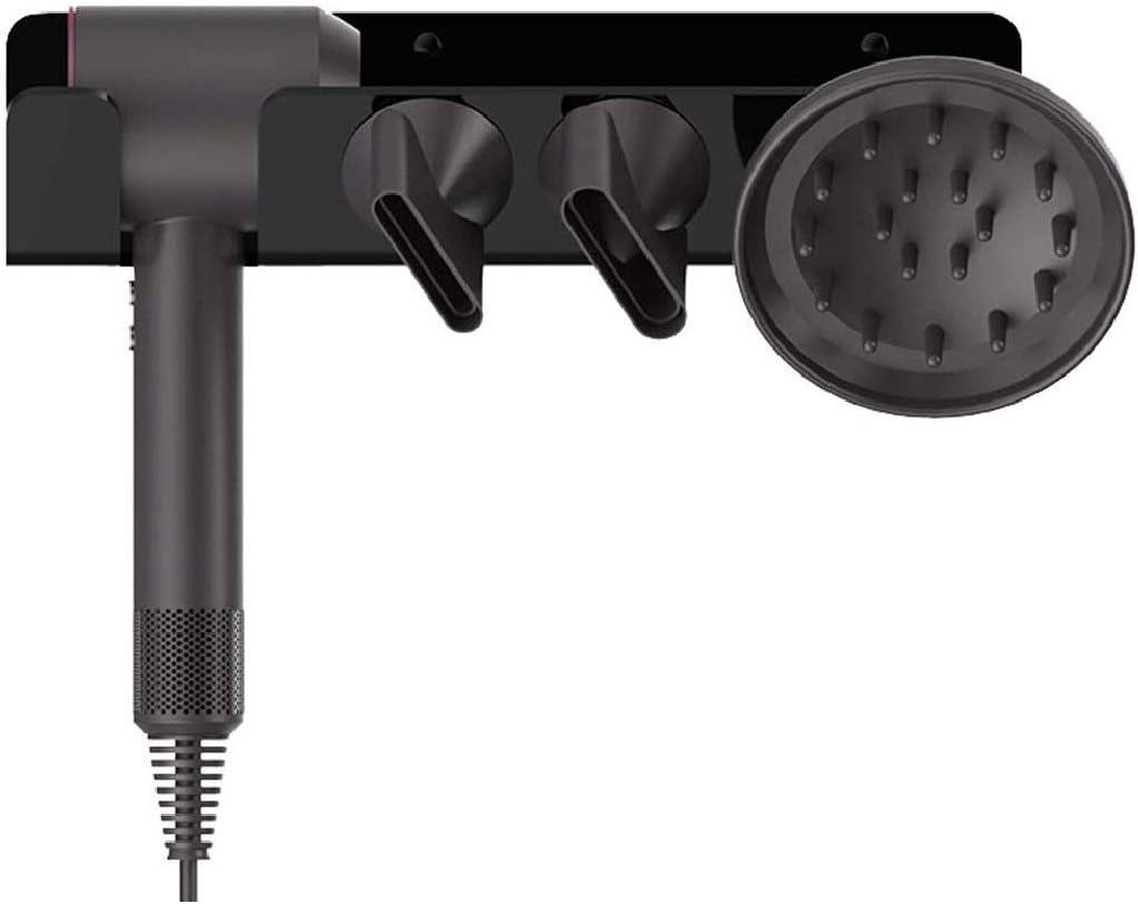 Creative Hair Dryer Shelf-Hair Dryer Wall Mount Holder Hair Dryer Storage Rack Hanger Holder for Dyson Supersonic Hair Dryer