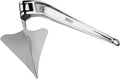 Folding Anchor, Boat Anchor Marine Hardware Accessories High Polished 316 Stainless Steel,for Small Boats Canoe Paddle Boards