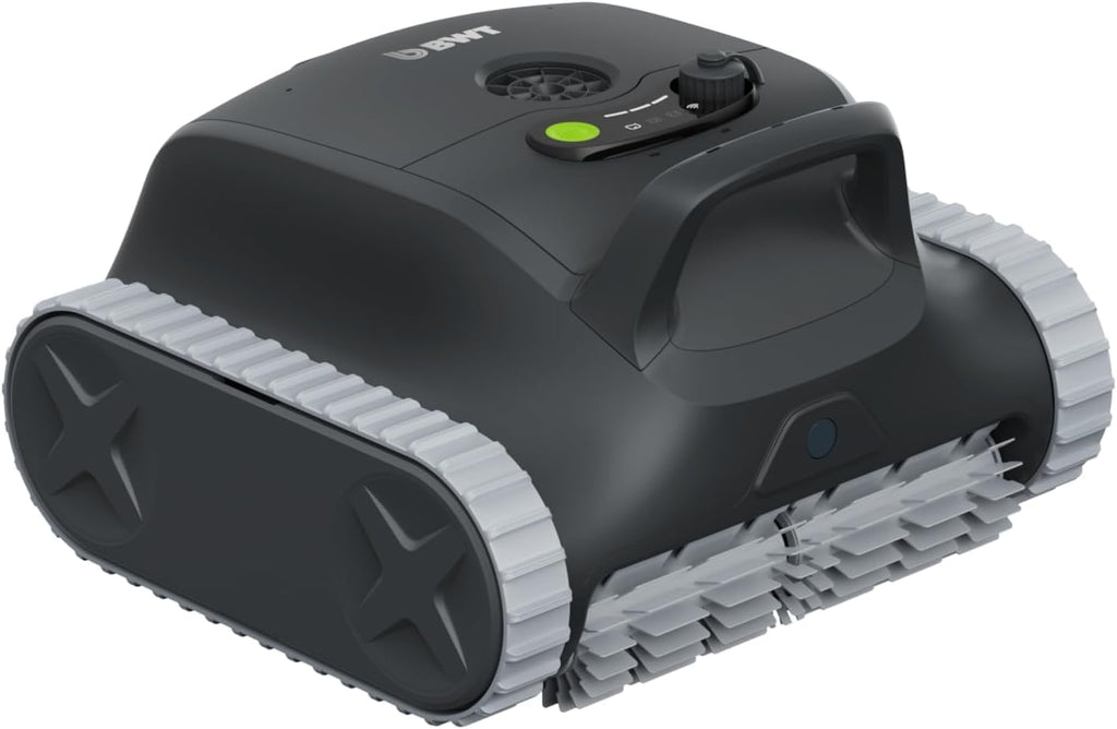 BWT ES Nano Cordless Robotic Pool Cleaner, Cleans Floor, Walls & Waterline, Up to 2.5-Hour Runtime, 3,500 GPH Suction, for Above-Ground & In-Ground Pools