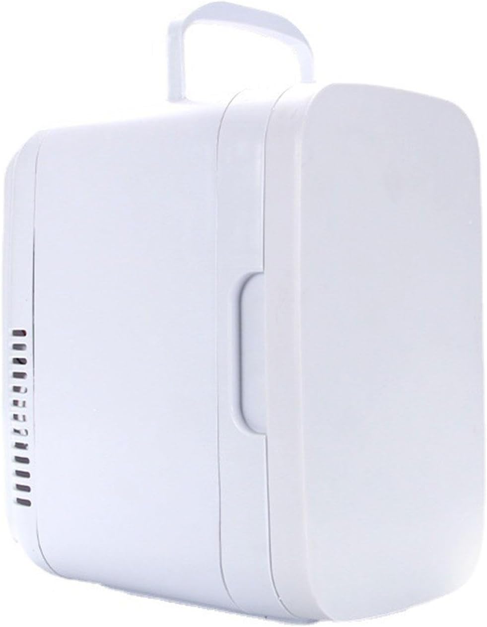 Mini Car Refrigerator 8 Liter Capacity Portable Electric Cooler Warmer 12V Fast Cooling Portable Car Fridge for Car, RV, Camping, Travel, Fishing Outdoor,White