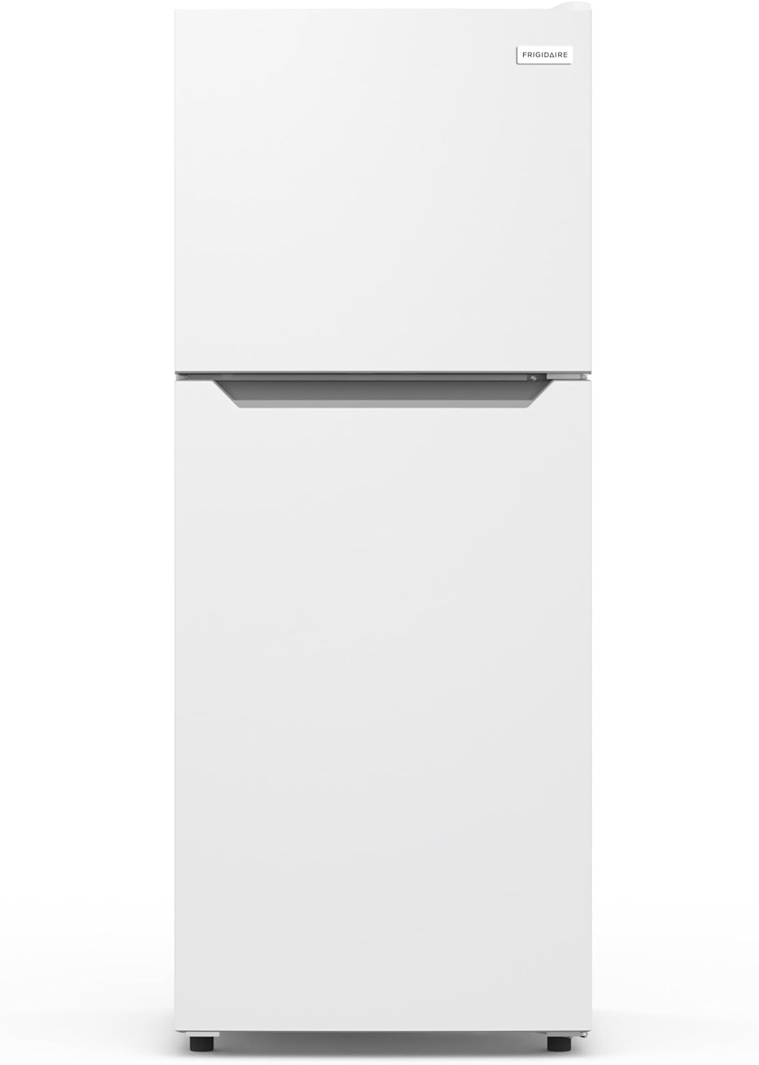 Frigidaire, Frost Free Top Mount 2 Door Apartment Size Refrigerator with Freezer, 10 CU FT