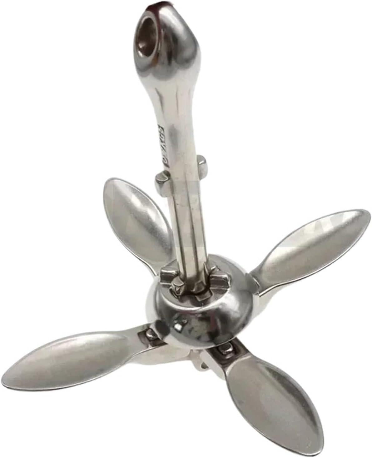 Folding Anchor, 1.5 KG/0.7KG Docking Hardware Boat Folding Grapnel Anchor,for Small Boats Canoe Paddle Boards