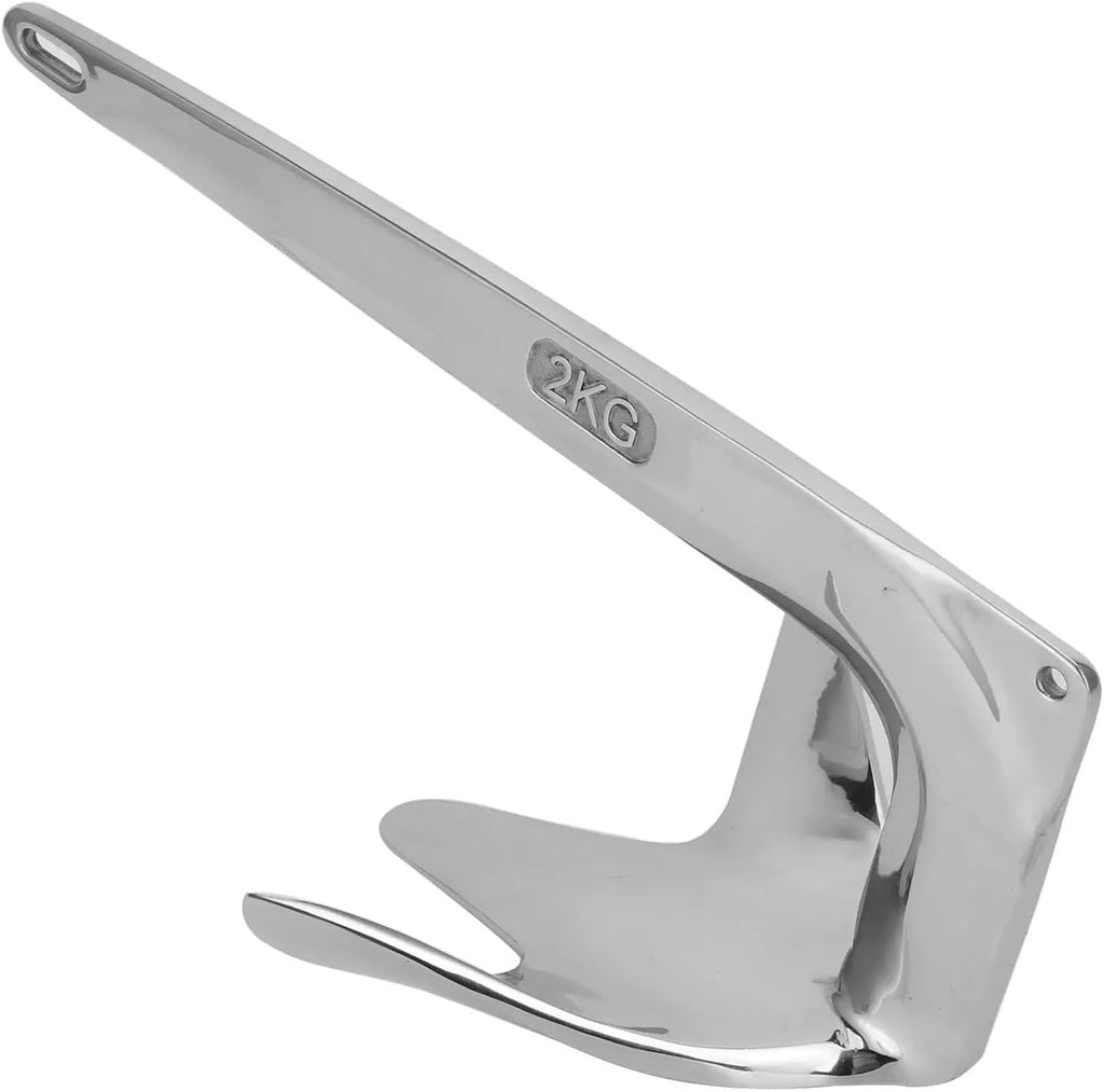 Folding Anchor, Stainless Steel Claw Boat Anchor Marine Accessories,for Small Boats Canoe Paddle Boards