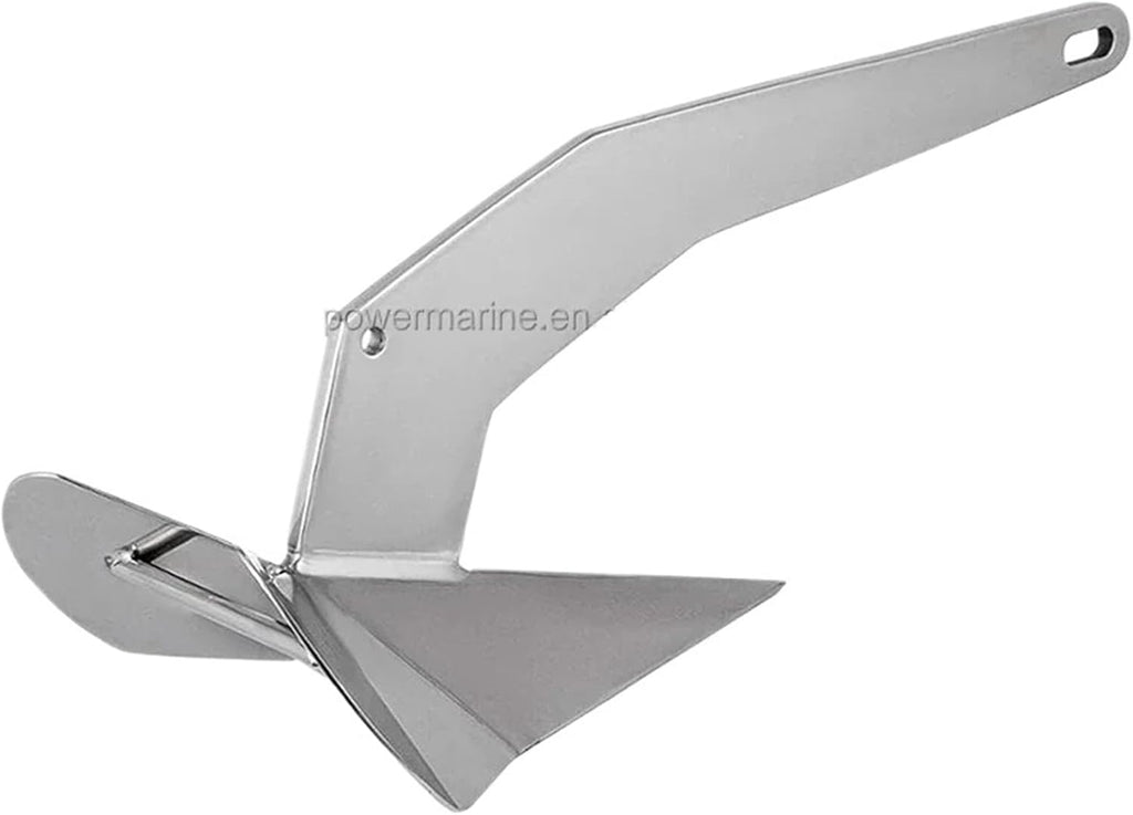 Folding Anchor, Boat Anchor High Polished Marine Accessories 316 Stainless Steel Hardware,for Small Boats Canoe Paddle Boards