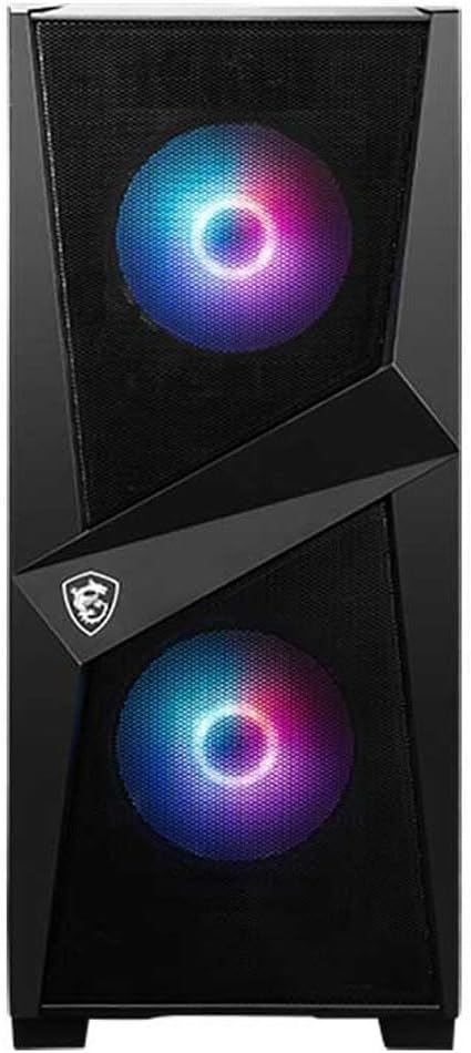 MSI Codex R2 14th Codex R2 C14NVL5-473US Gaming Desktop Computer - Intel Core i5 14th Gen i5-14400F - 16 GB - 1 TB PCI Express NVMe 4.0 SSD - Black - Intel H610 Chip - Windows 11 Home - NVIDIA GeForce