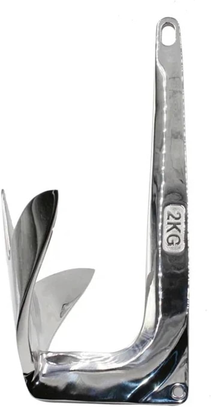 Folding Anchor, Stainless Steel 316 Anchor Yacht Lar Claw Ship Hardware Accessories,for Small Boats Canoe Paddle Boards