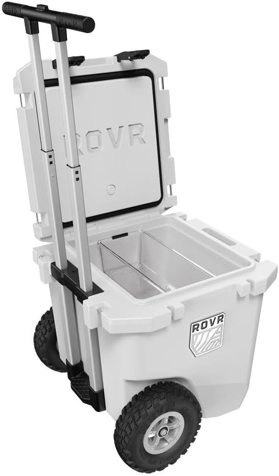 RovR Hard Cooler – Heavy Duty Insulated Cooler Box for Camping, Beach, Travel, Tailgating, Fishing, and Parties – Rugged Portable Cooler for Long Ice Retention
