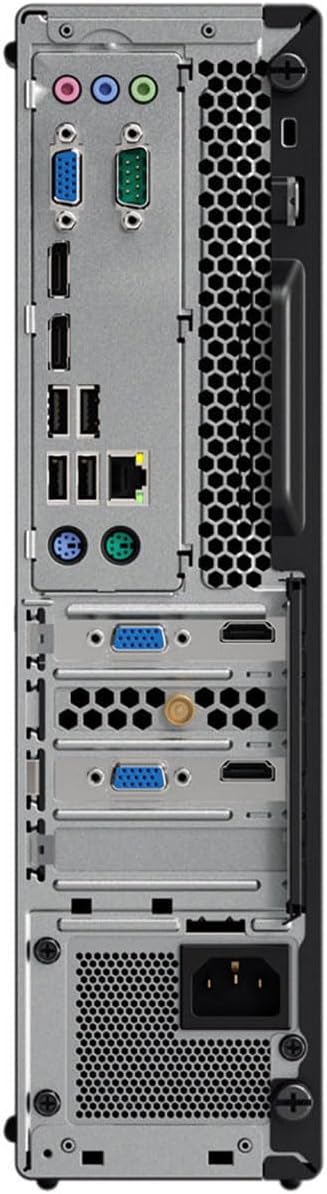Lenovo ThinkCentre M710s SFF Desktop PC, Intel Core 6th Gen 3.7GHz, 8 GB RAM, 256 GB SSD, Keyboard and Mouse, Wi-Fi Adapter, Bluetooth, No DVD, Windows 11 Pro (Renewed)