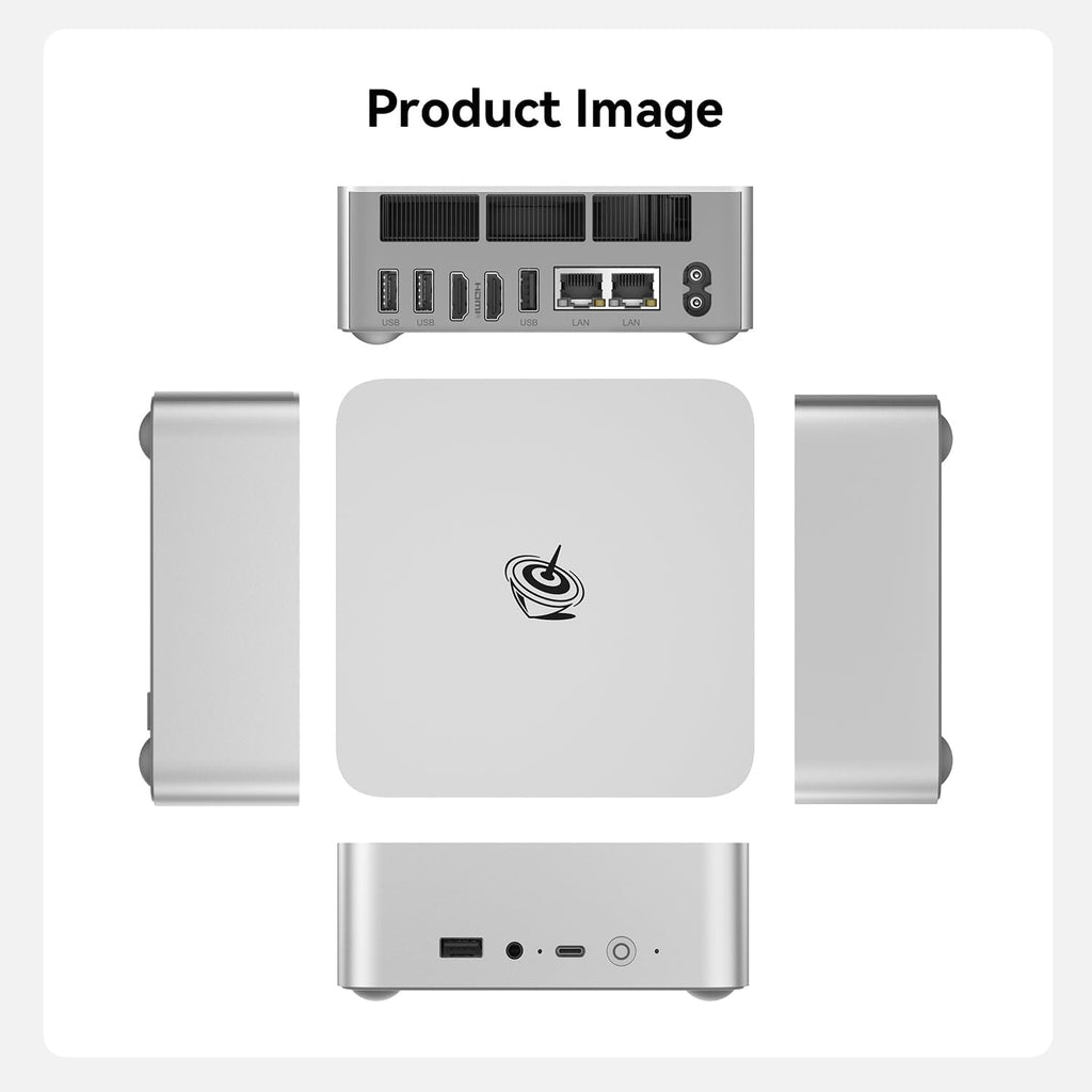 Beelink EQI13 Pro Mini PC W11 Pro, i5-13500H(12C/16T up to 4.7 GHz), 32GB DDR4 1TB NVME SSD with Intel UHD Graphics Built in PSU WiFi 6/BT5.2/Dual Display Mini PC Computer