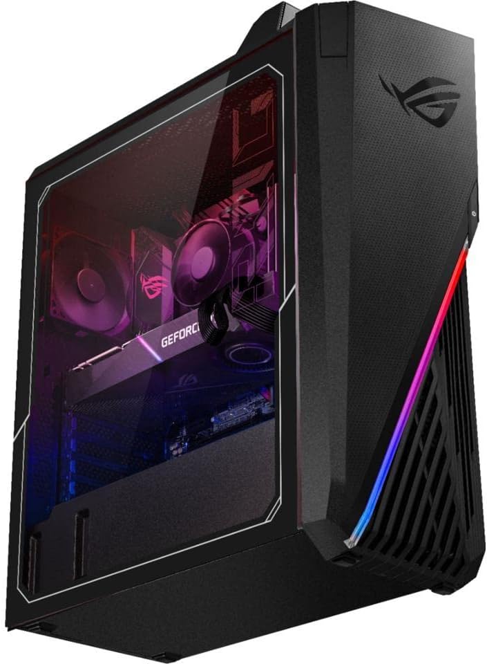 ASUS ROG Strix GA15DK Gaming Desktop PC, AMD Ryzen 7 5800X, GeForce RTX 3070, 16GB DDR4 RAM, 512GB SSD + 1TB HDD, Wi-Fi 5, Windows 10 Home, GA15DK-AS776
