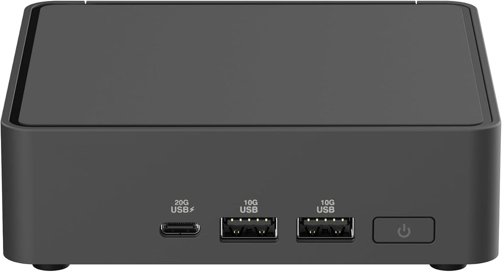 ASUS NUC 15 Pro Slim Barebones Mini PC with Intel Series 2 Core Ultra 5 225H, up to 96GB DDR5 RAM, Dual Storage, Thunderbolt™ 4, Wi-Fi 7 & Bluetooth 5.4, Toolless Chassis Access, VESA Mount Included