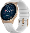 Motorola Moto Watch 120 - Premium Bluetooth Smartwatch with AMOLED Display, 10-Day Battery, Heart Rate & SpO2 Tracking, Fitness & Health Monitoring, Compatible with Android and iPhone - Rose Gold