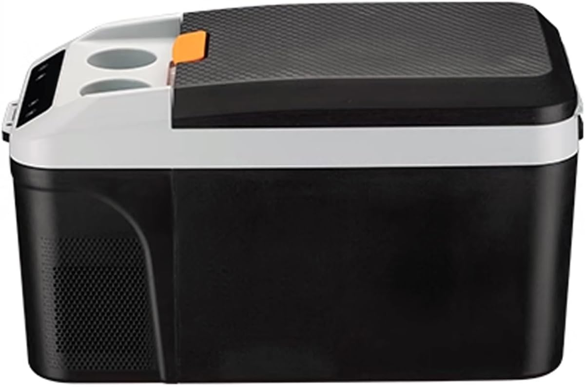 12V Car Refrigerator, Small Car Fridge with Compressor, Electric Portable Freezer for Truck, Boat, Camping, Travel, Home