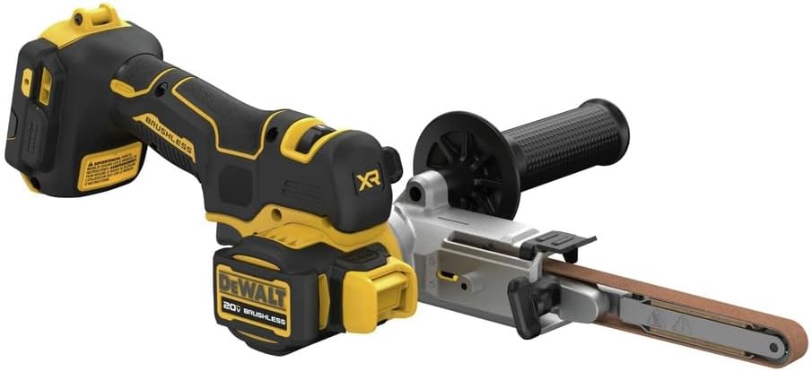 DEWALT 20V MAX XR Cordless Bandfile Power Tool Belt Sander, Bare Tool Only (DCM200B)