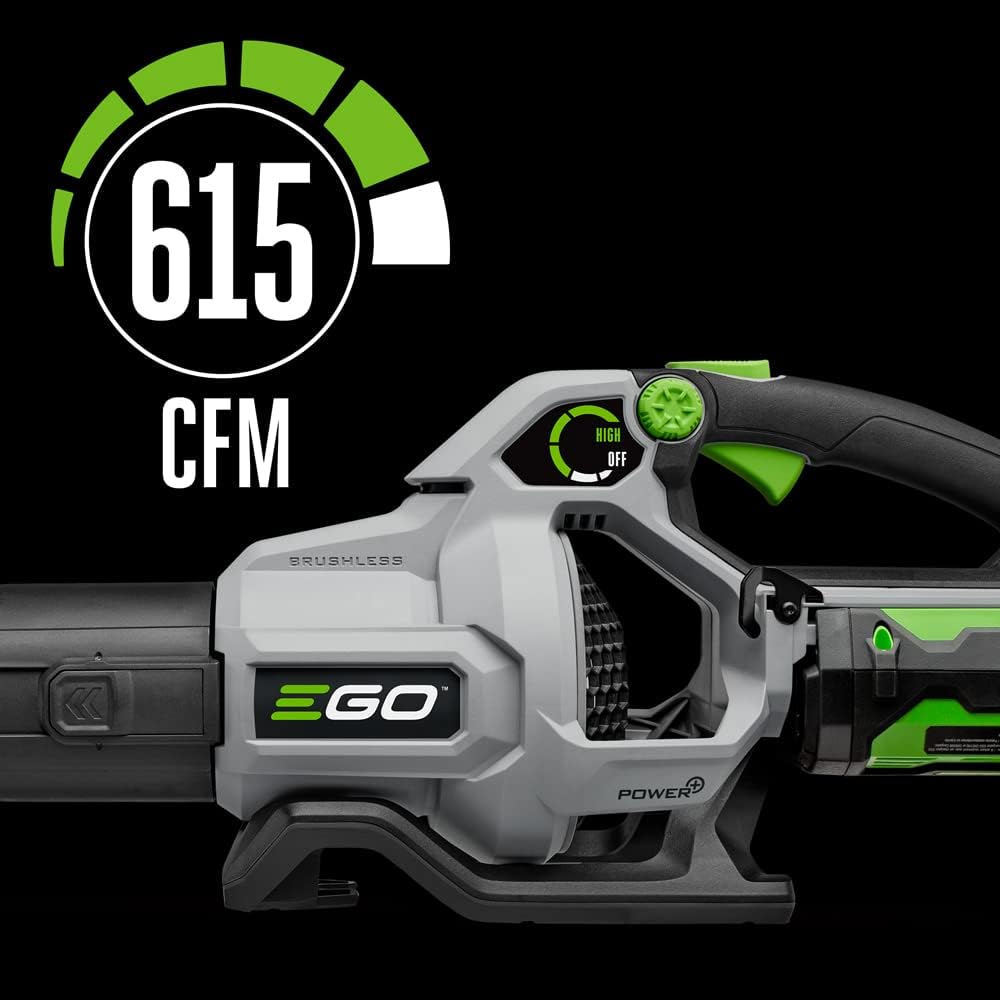 EGO POWER+ Leaf Blower, Cordless Electric 615 CFM, Battery and Charger Not Included - LB6150
