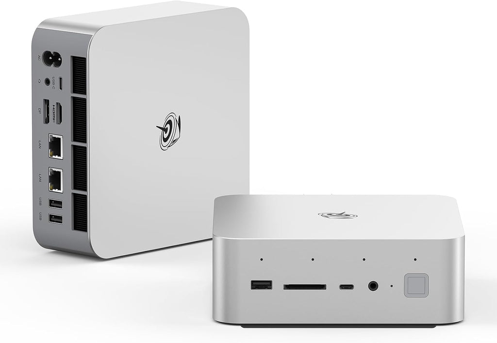 Beelink GTI15 Mini PC with Intel Core Ultra 9 285H(16C/16T), 64GB DDR5 1TB NVMe M.2 SSD Triple Display Output WiFi7, Bluetooth 5.4, 10G Dual LAN W-11 Gaming Business Mini PC