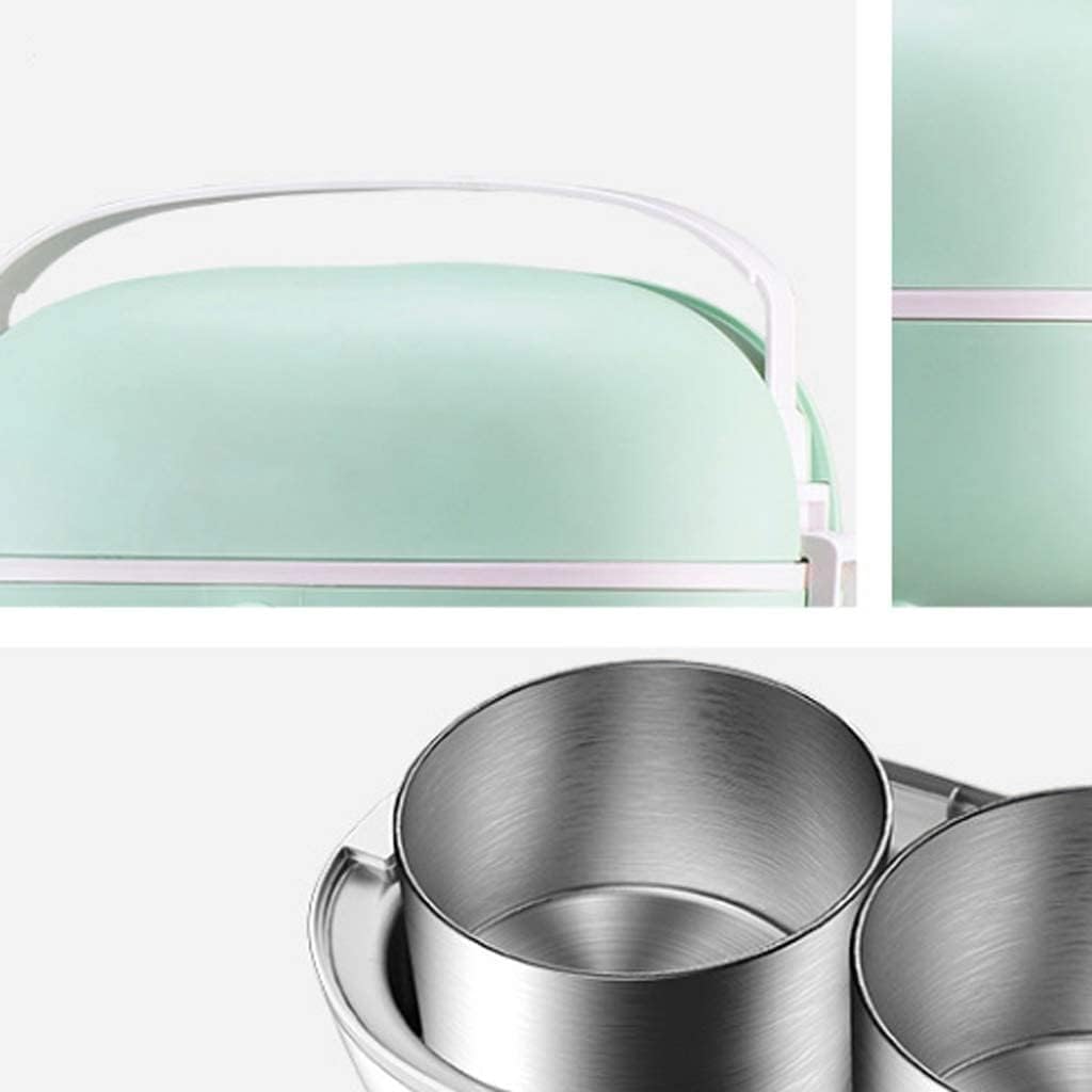 JYYBN Portable Electric Heating Lunch Box Can be Plugged Into a Single Heating Lunch Box
