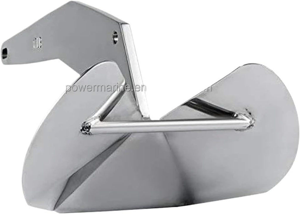 Folding Anchor, Boat Anchor High Polished Marine Accessories 316 Stainless Steel Hardware,for Small Boats Canoe Paddle Boards