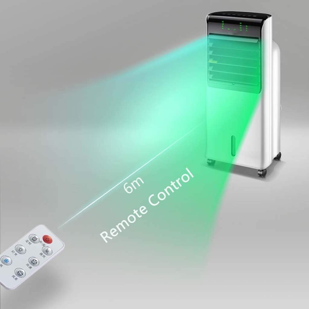 Air Cooler for Home Office Evaporative Coolers Evaporative Cooler Portable Bladeless Air Cooler Electric Fan Humidifier with Remote Control 3 Modes Air Conditioner for Home Office