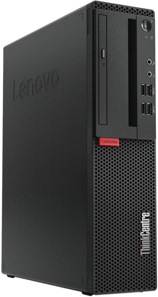 Lenovo ThinkCentre M710s SFF Desktop PC, Intel Core 6th Gen 3.7GHz, 8 GB RAM, 256 GB SSD, Keyboard and Mouse, Wi-Fi Adapter, Bluetooth, No DVD, Windows 11 Pro (Renewed)
