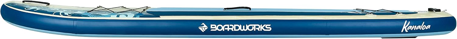 Boardworks SHUBU SUP - All Water Inflatable Stand-Up Paddle Board - SUP Includes Complete Kit with Paddle, Backpack Carry Bag, Leash, Dry Bag and Pump