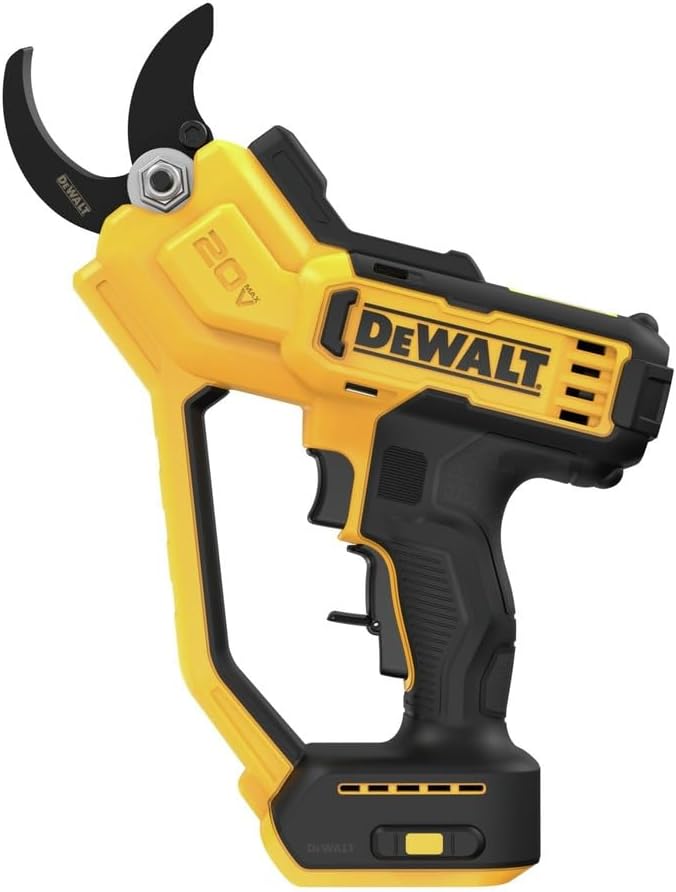 Dewalt DCPR320BDCB240C-BNDL 20V MAX Lithium-Ion 1-1/2 in. Cordless Pruner and 20V MAX 4 Ah Lithium-Ion Battery and Charger Starter Kit Bundle