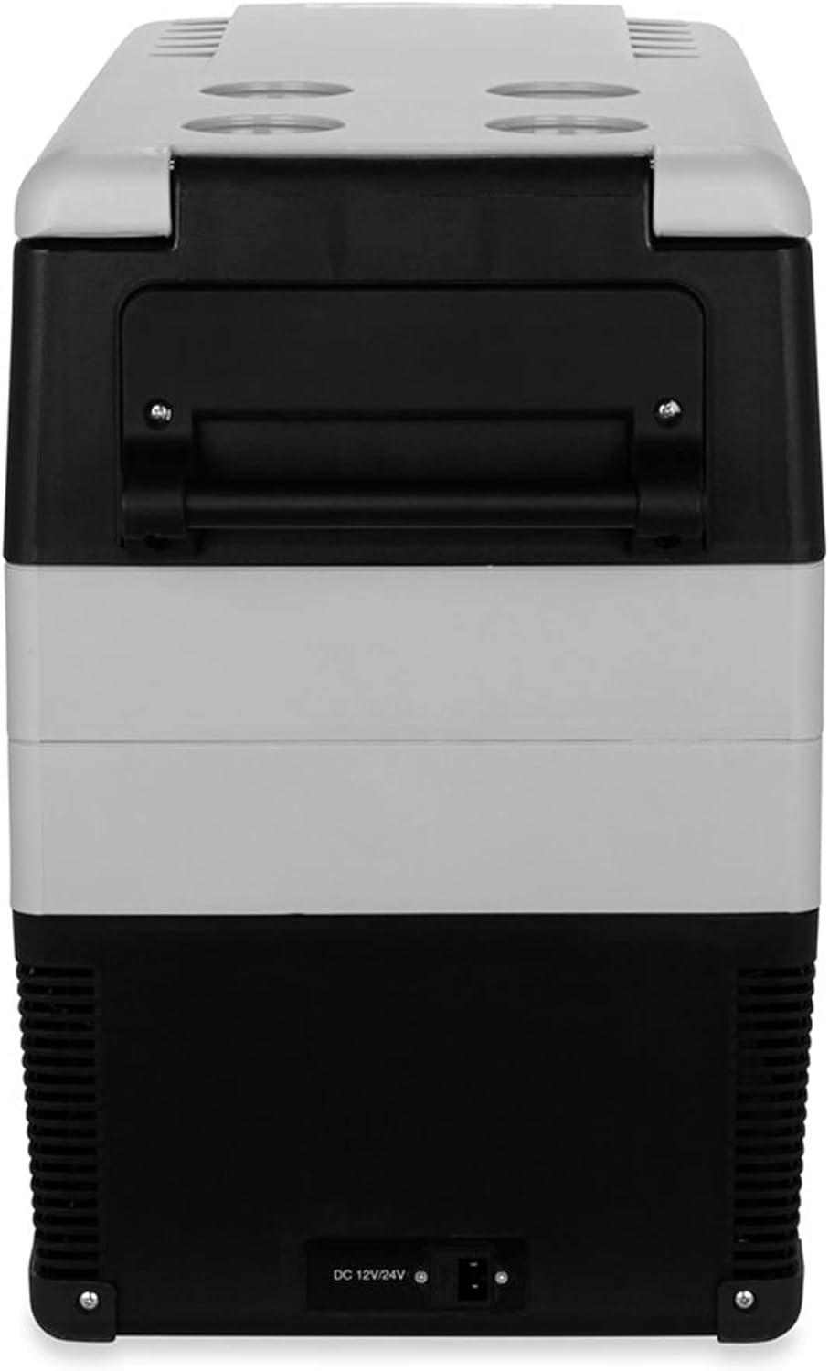 Camco 51518 CAM-550 Portable Refrigerator, AC 110V/DC 12V Compact Fridge/Freezer, 55-Liter - Keeps Food and Drinks Cold While On-The-Go - Ideal for Road Trips, RVing, Camping, Boating and Tailgating , Black