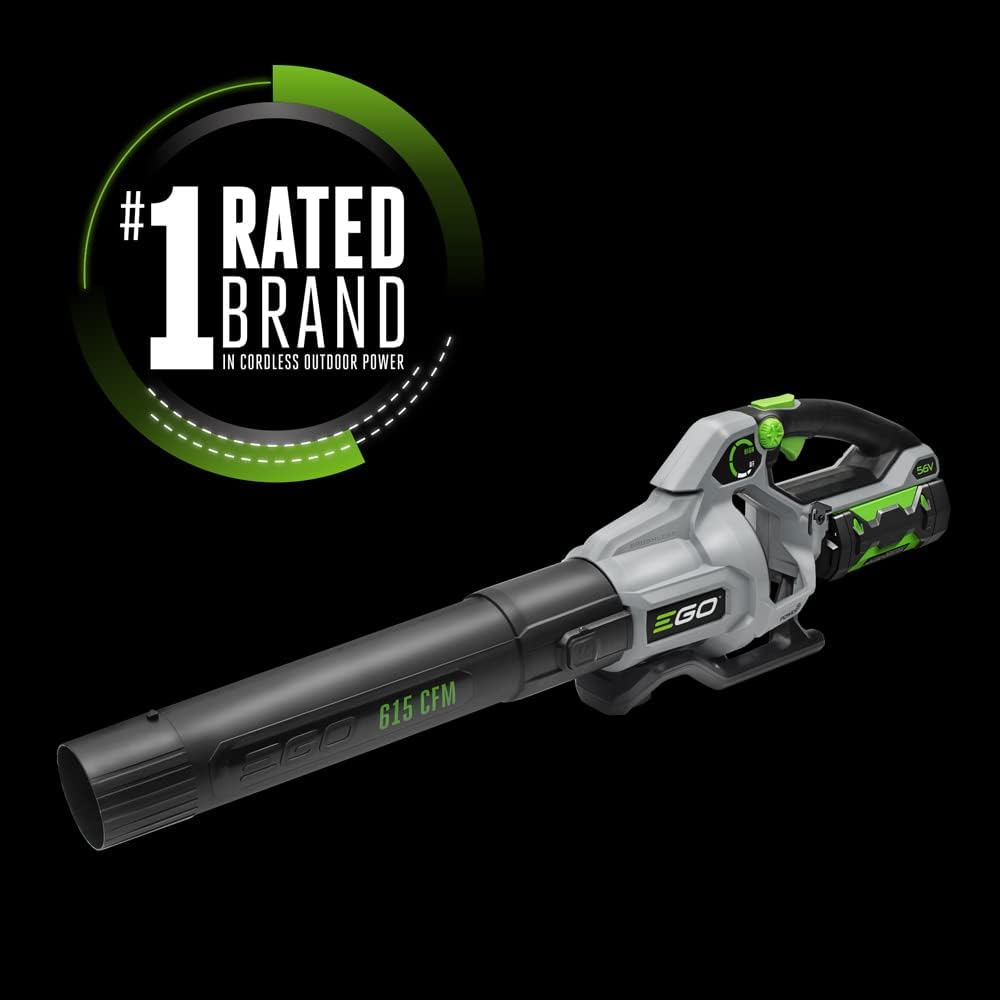 EGO POWER+ Leaf Blower, Cordless Electric 615 CFM, Battery and Charger Not Included - LB6150