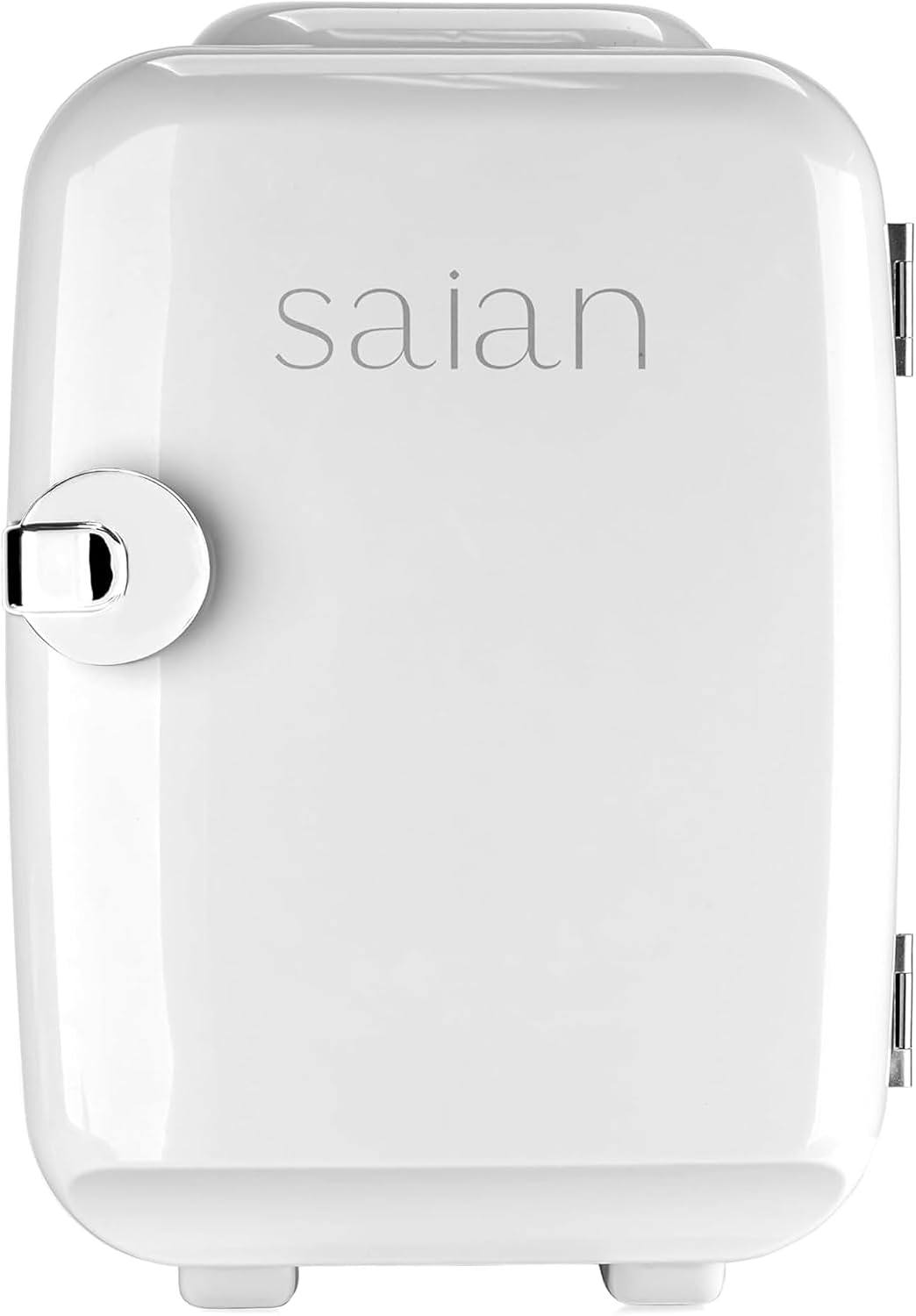 Saian Esty Fridge for Skincare Products - Compact 4L Portable Mini Fridge with Quiet Dual Cooling and Warming for Beauty Tools - Ideal for Desktop, Office or Countertop Use in Home, Spa or Studio