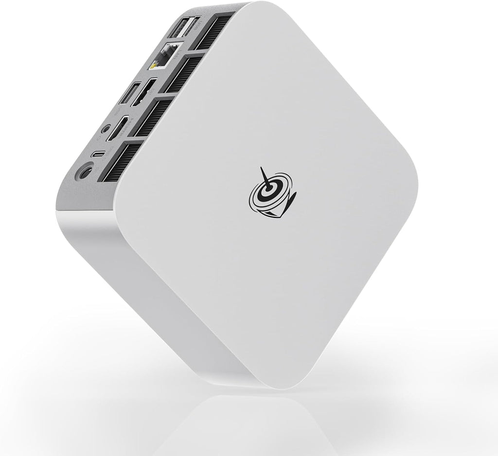 Beelink Mini PC SER8 AMD Ryzen 7 8745HS Mini Computer(8C/16T, up to 4.9GHz), 32GB DDR5 1TB NVMe SSD, Micro PC 4K UHD Triple Display HDMI/DP1.4/Type-C/WiFi 6/Bluetooth 5.2/2.5Gbps Ethernet/W-11 Pro