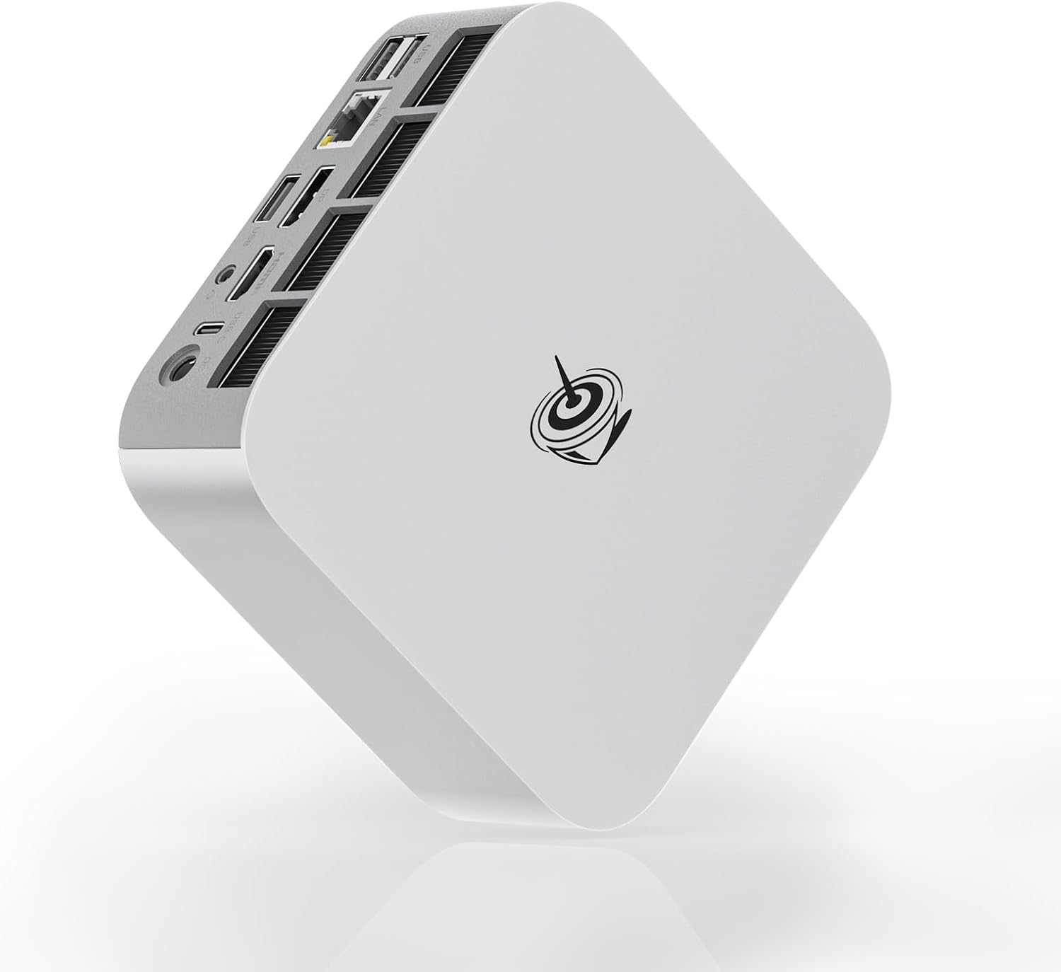 Beelink Mini PC SER8 AMD Ryzen 7 8745HS Mini Computer(8C/16T, up to 4.9GHz), 32GB DDR5 1TB NVMe SSD, Micro PC 4K UHD Triple Display HDMI/DP1.4/Type-C/WiFi 6/Bluetooth 5.2/2.5Gbps Ethernet/W-11 Pro
