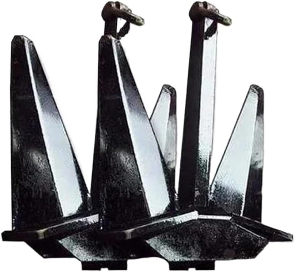 Folding Anchor, Marine Boat N Type Balanced High Holding Power Pool Anchor,for Small Boats Canoe Paddle Boards