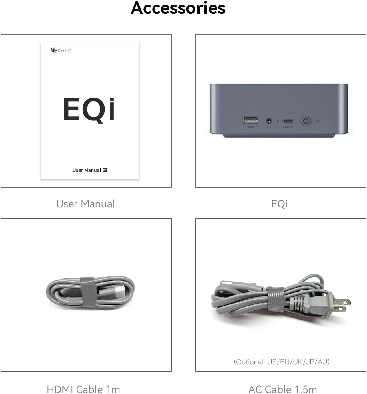 Beelink EQi12 Mini PC W11 Pro, i5-1235U(10C/12T up to 4.4 GHz), 32GB DDR4 500G NVME SSD with UHD Graphics Built in PSU, 2 * 1000MB/S + WiFi 6 + BT5.2 + 2*HDMI Dual Display Mini PC Computer